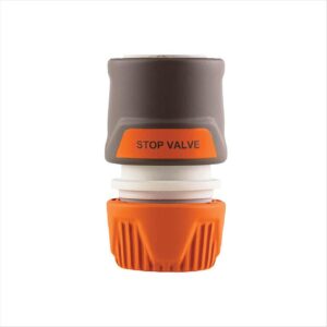 NETA Hose Connector, Water Stop (½")