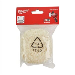 Milwaukee Polish Pad, Lambwool, 1pc